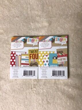 3x4 in snap! Cards - 24 double-sided designs